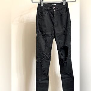 Fashion Nova Black Jeggings